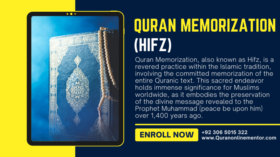 Quran Memorization Hifz Quran Online Mentor